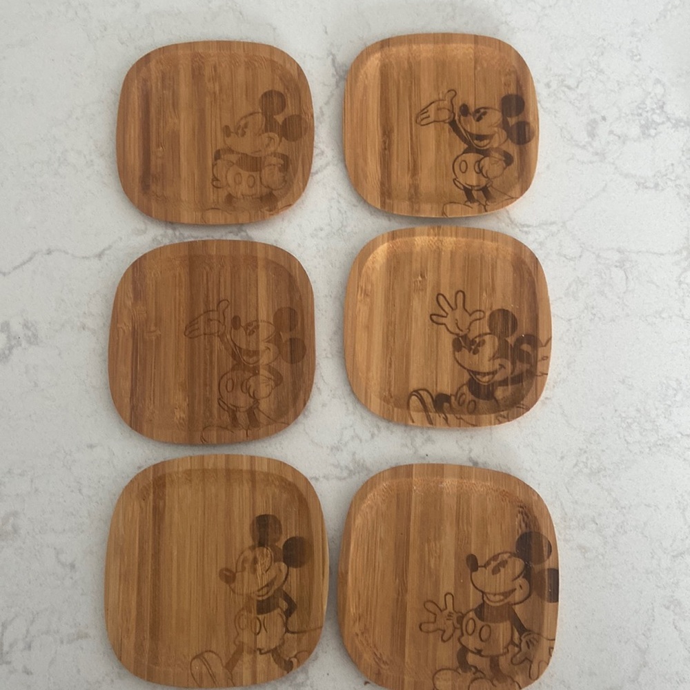 Disney Parks Bamboo Coasters
